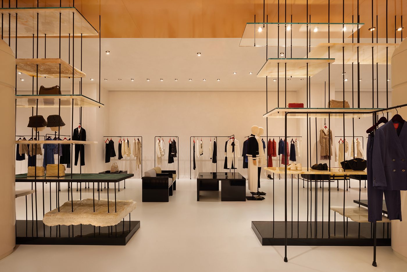 Luxury retail flagship boutique interior